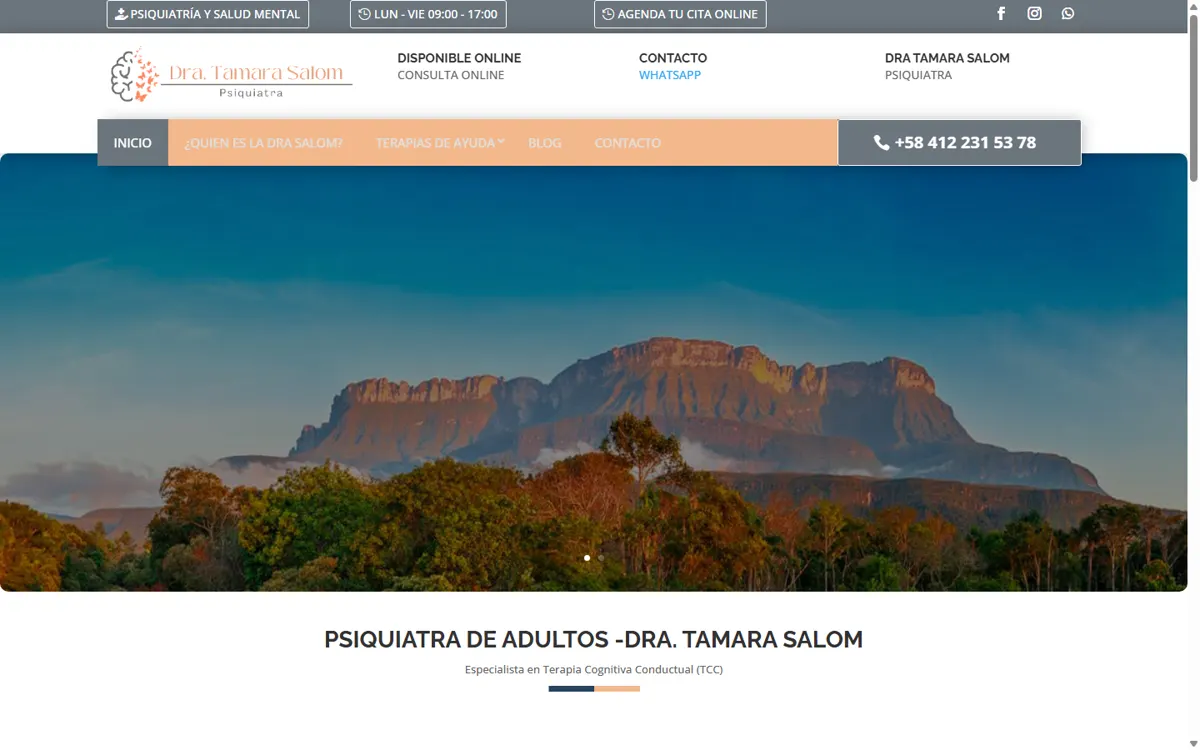 Dra. Tamara Salom, proyecto de UltraSEO