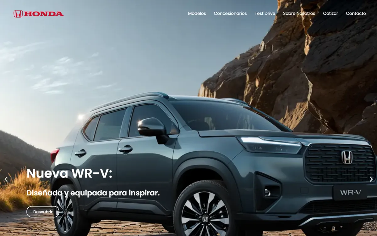 Honda Venezuela, proyecto de UltraSEO